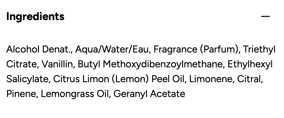 Kitsch Warm Sugar Hair & Body Perfume Mist