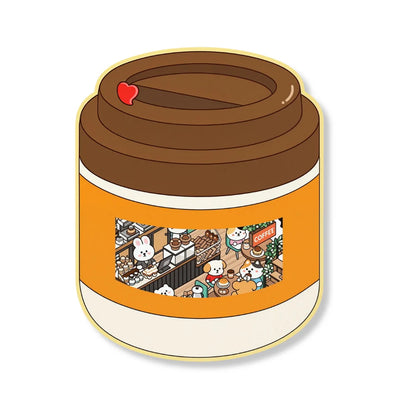 Coffee Shop 2.5D Scene Building Sticker Set