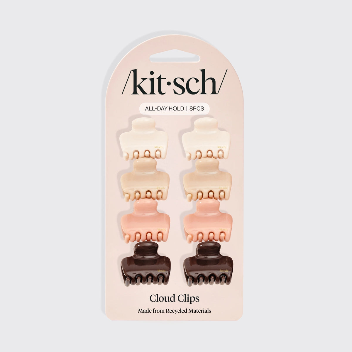 Kitsch Mini Cloud Claw Clips in Rosewood