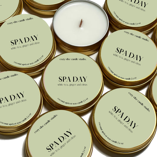 Spa Day Mini Candle